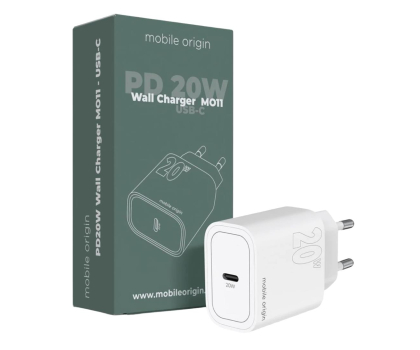 Ładowarka do smartfonów Mobile Origin PD20W Wall Charger MO11 1 USB-C